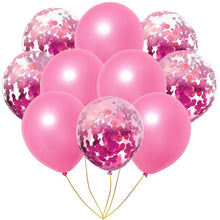 Load image into Gallery viewer, 10pcs/pack Inflatable Ball Toy 10 inch Birthday Wedding Pink Rose Gold Balloon Toy Inflatable Cartoon Hat Children Party Toy Hat